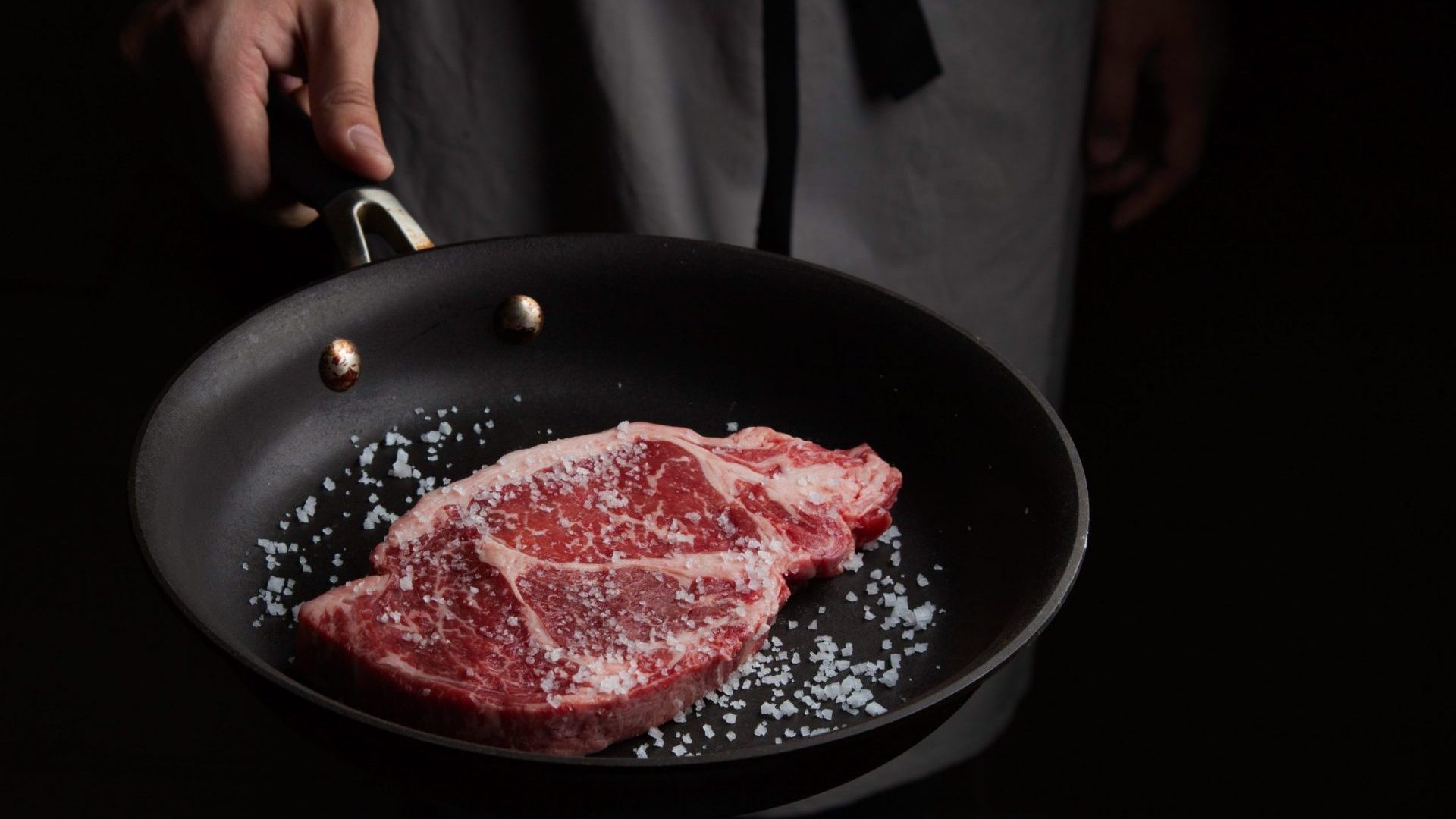 steak in a pan