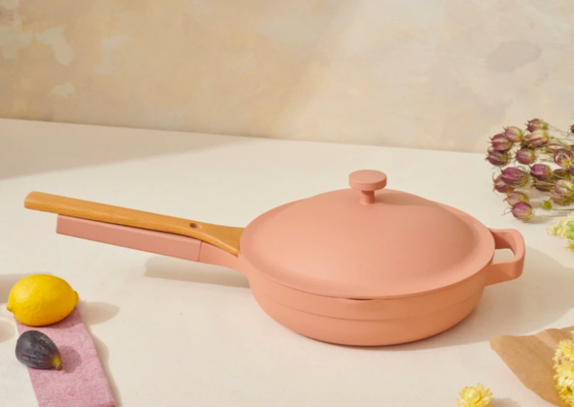 Schafer Essen Pink Fireproof Nonstick Cookware Set