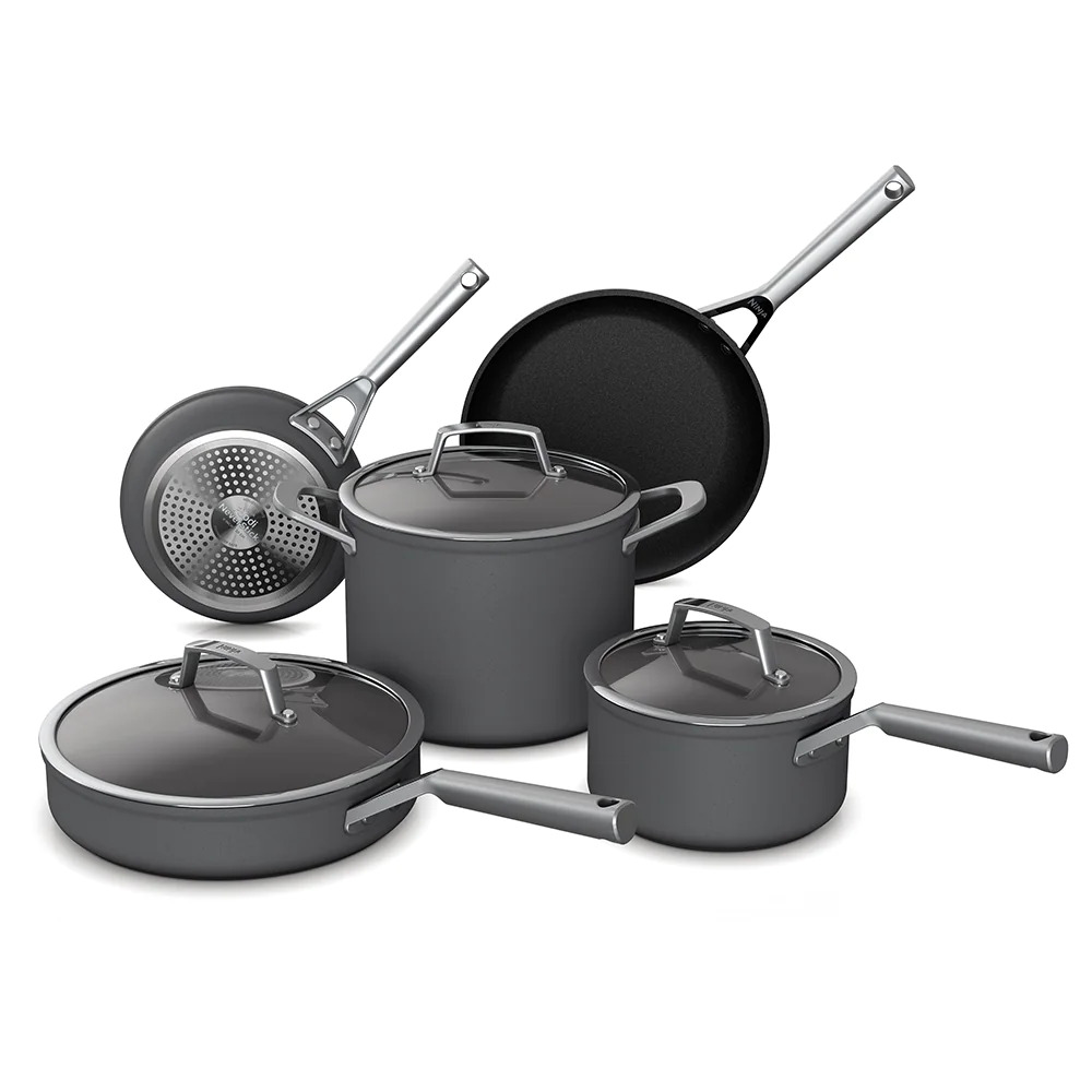 ninja neverstick cookware 8-piece set