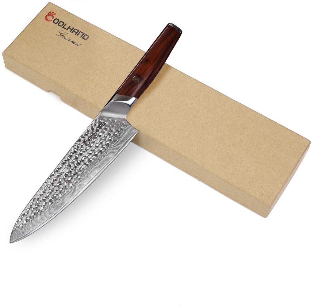 Cocobolo handle knife