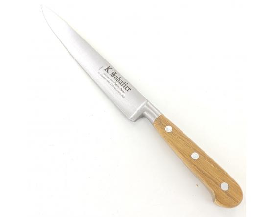 oak handle kitchen knife