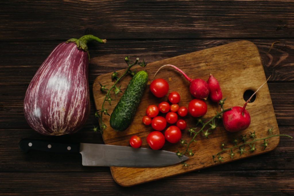 vegetables knife