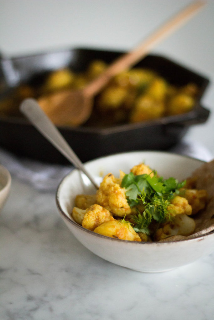 Cauliflower&Potato curry