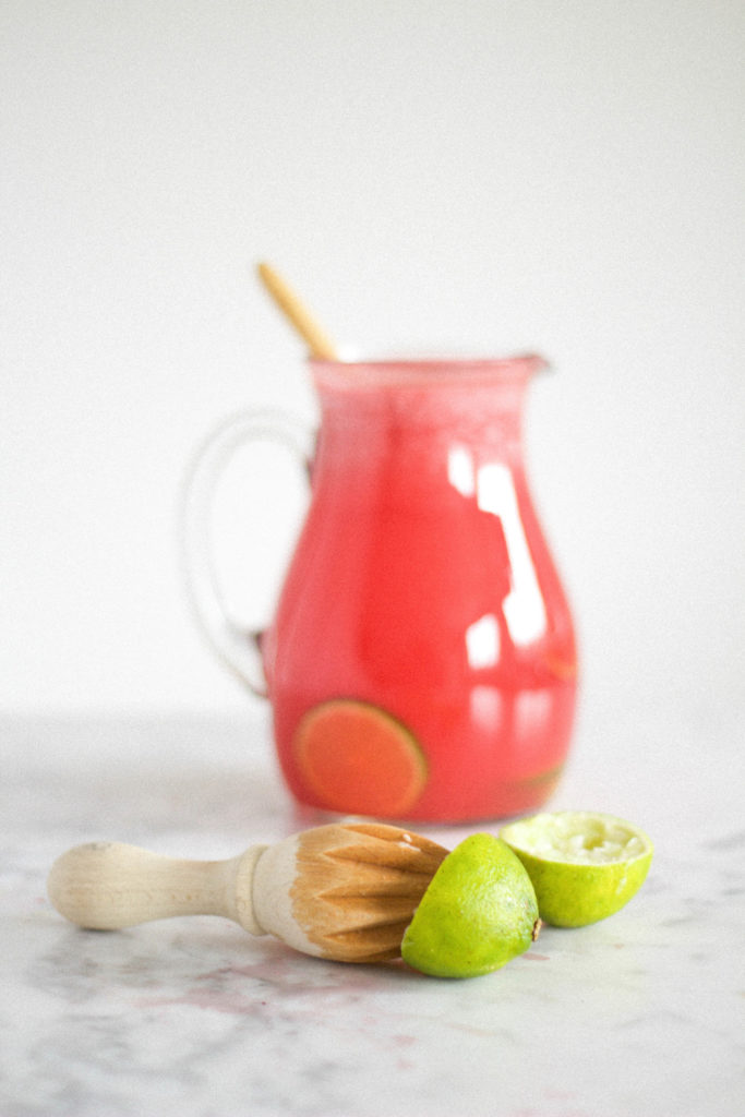 Strawberry & watermelon agua fresca