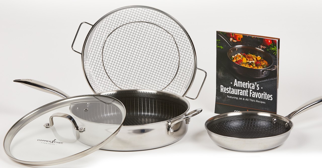 Copper Chef Titan Pan Review an average overhyped cookware