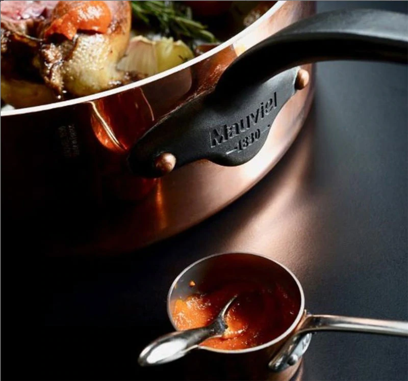 Mauviel | M'200 B Copper Saucepans 3.3 qt